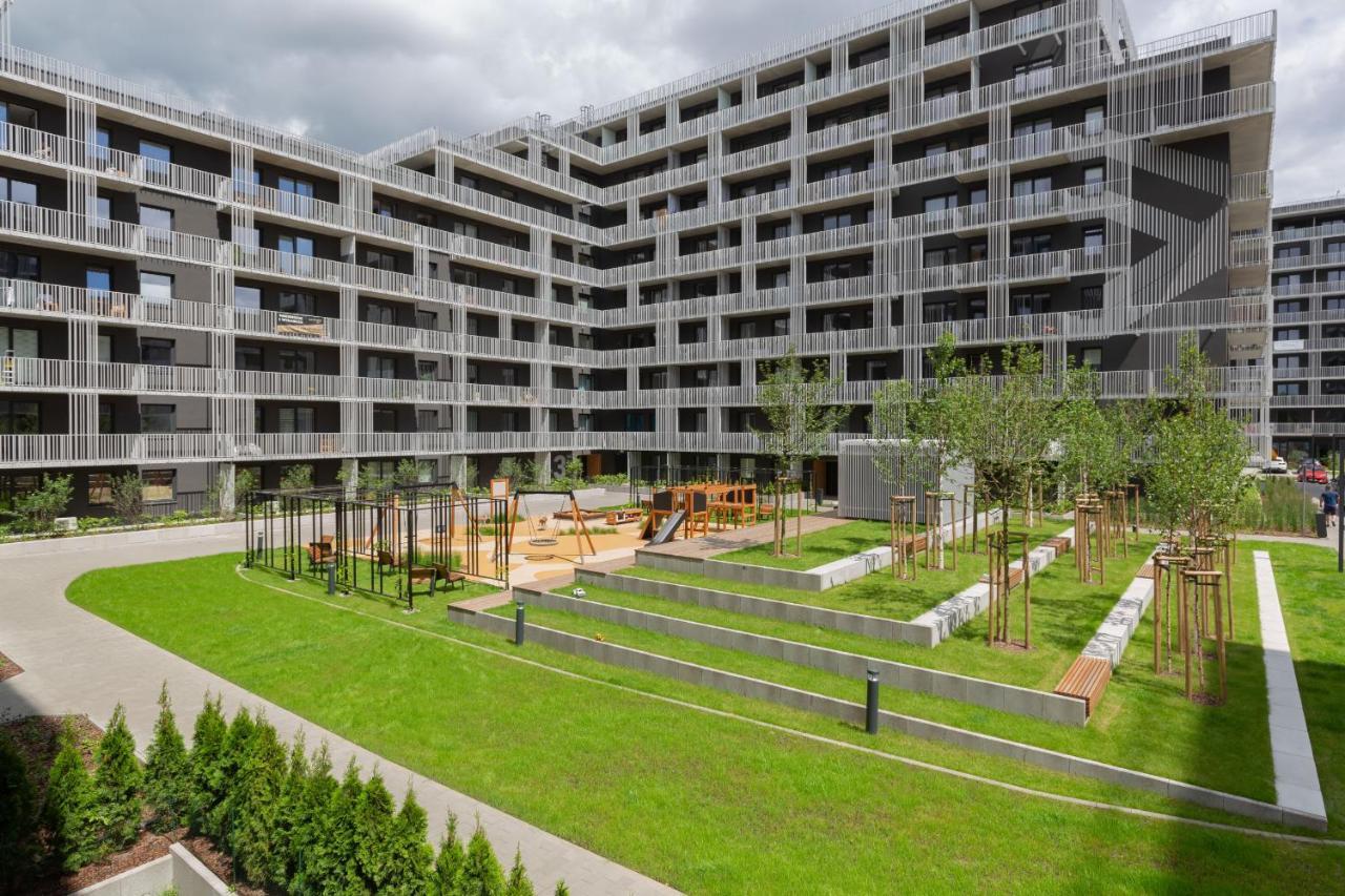 Stacja Wola Apartment Guminska By Noclegi Renters วอร์ซอ ภายนอก รูปภาพ